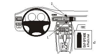 BRODIT - 853868 - ProClip, Volvo Volvo S80, V70 et XC70 07-11 Volvo S80, V70 et XC70 07-11