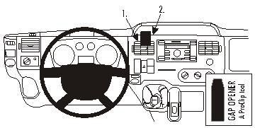 BRODIT - 853904 - ProClip pour le Ford Transit 07-13