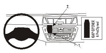 BRODIT - 853950 - ProClip Ford Transit 07-09