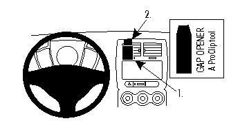 BRODIT - 854111 - ProClip Toyota Urban Cruiser 09-13
