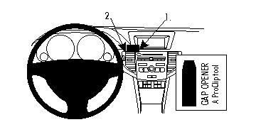 BRODIT - 854193 - ProClip Honda Accord 09-12