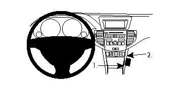 BRODIT - 854194 - ProClip Honda Accord 09-12