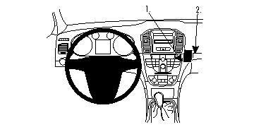 BRODIT - 854277 - ProClip ProClip Opel Insignia 09-13