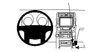 BRODIT - 854444 - ProClip Toyota LandCruiser 10-18 Europe