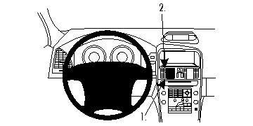 BRODIT - 854611 - ProClip Pour Volvo XC60 11-17