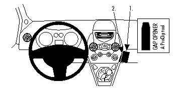 BRODIT - 854808 - ProClip pour la Ford Ka 09-16
