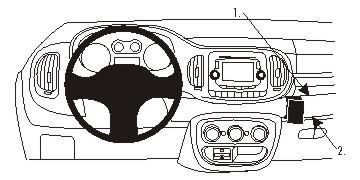 BRODIT - 854881 - ProClip UNIQUEMENT pour PopStar.