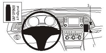 BRODIT - 854890 - ProClip Seat Leon 13-20 (Pour l'Europe)