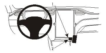 BRODIT - 854922 - ProClip ProClip, noir