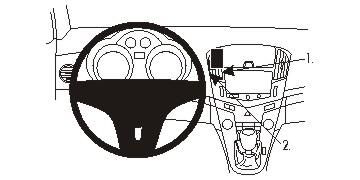 BRODIT - 854945 - Proclip uniquement pour le break