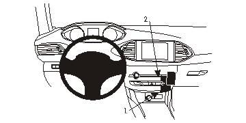 BRODIT - 854952 - ProClip Peugeot 308 14-17