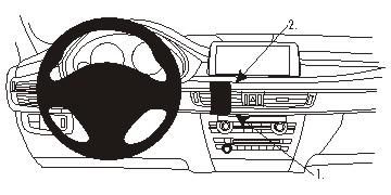 BRODIT - 854979 - ProClip BMW X5 14-18, X6 15-18 Support central