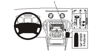 BRODIT - 854995 - Proclip uniquement pour les entreprises x.