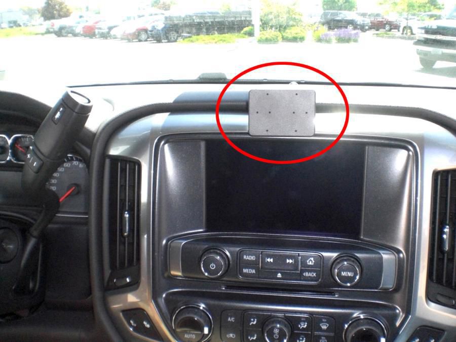 BRODIT - 855014 - ProClip ProClip 855014, Téléphone portable/Smartphone, Ordinateur de poche, Support passif, Voiture, Noir