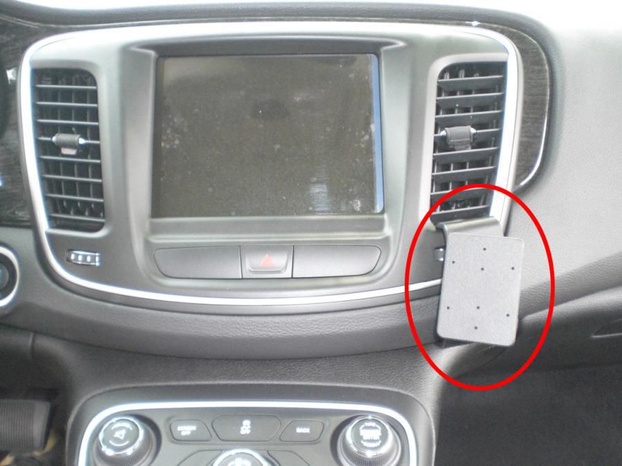 BRODIT - 855028 - ProClip ProClip 855028, Téléphone portable/Smartphone, Ordinateur de poche, Support passif, Voiture, Noir