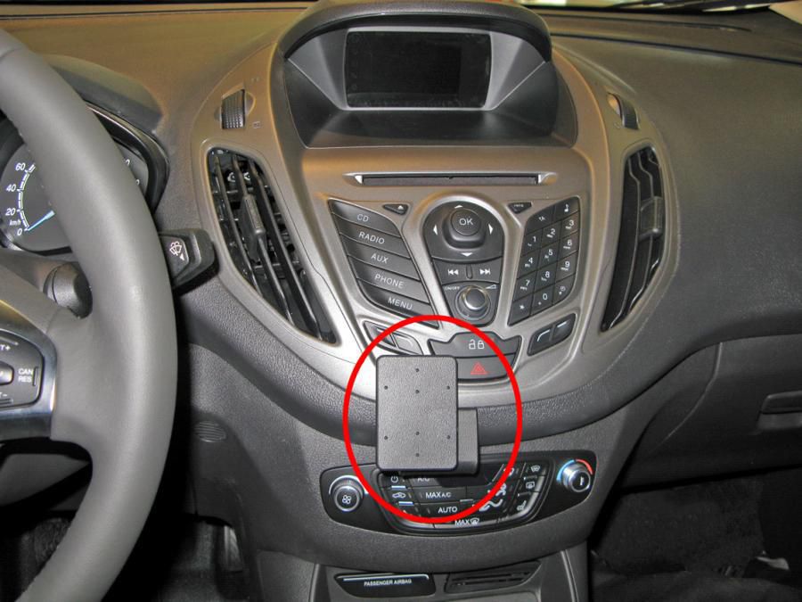 BRODIT - 855038 - ProClip ProClip 855038, Téléphone portable/Smartphone, Ordinateur de poche, Support passif, Voiture, Noir