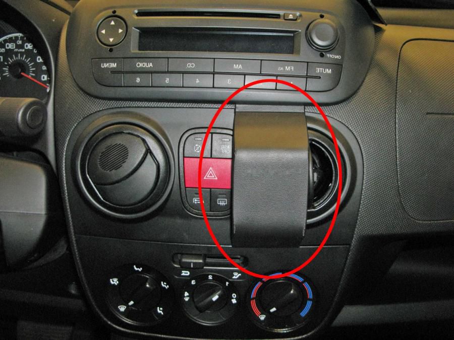 BRODIT - 855075 - ProClip ProClip, Téléphone portable/Smartphone, Support passif, Voiture, Noir