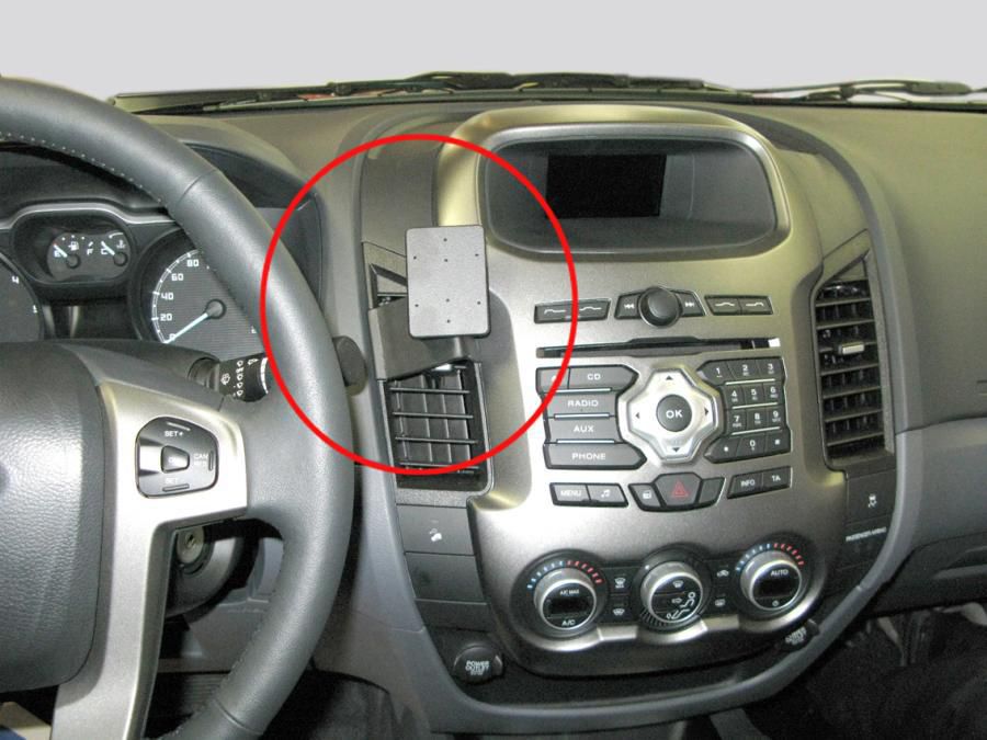 BRODIT - 855087 - ProClip 855087, Téléphone portable/Smartphone, Support passif, Voiture, Noir