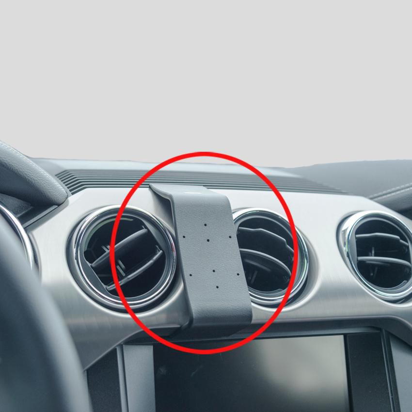 BRODIT - 855096 - ProClip 855096, Ordinateur portable, Téléphone portable/Smartphone, Navigateur, Support passif, Voiture, Noir