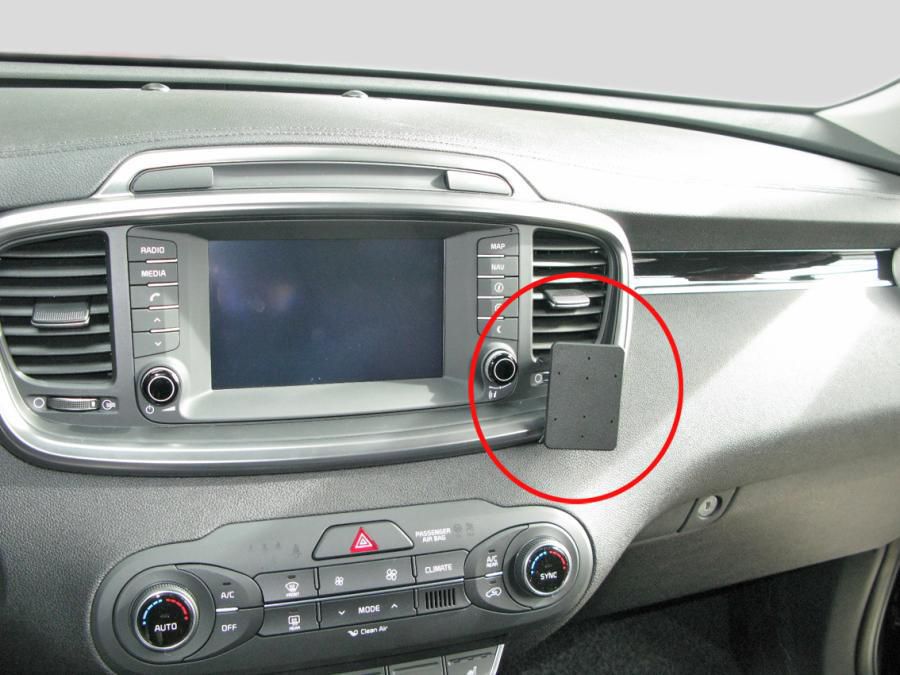 BRODIT - 855104 - ProClip 855104, Téléphone portable/Smartphone, Support passif, Voiture, Noir