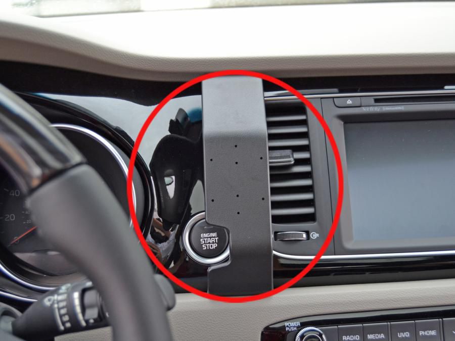 BRODIT - 855123 - ProClip 855123, Téléphone portable/Smartphone, Support passif, Voiture, Noir