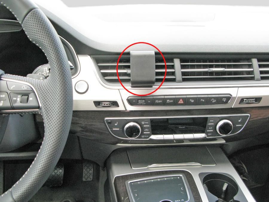 BRODIT - 855131 - ProClip 855131, Ordinateur portable, Téléphone portable/Smartphone, Navigateur, Support passif, Voiture, Noir