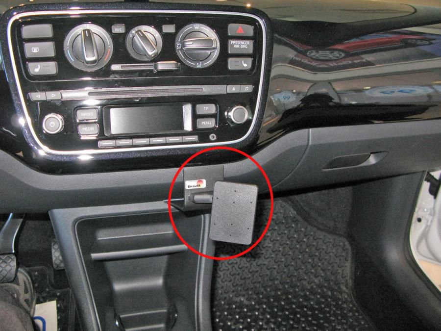 BRODIT - 855132 - ProClip 855132, Support passif, voiture, noir