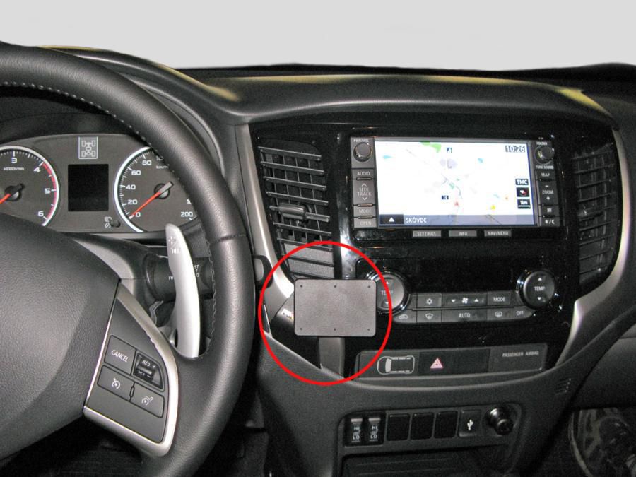 BRODIT - 855148 - ProClip 855148, Téléphone portable/Smartphone, Support passif, Voiture, Noir