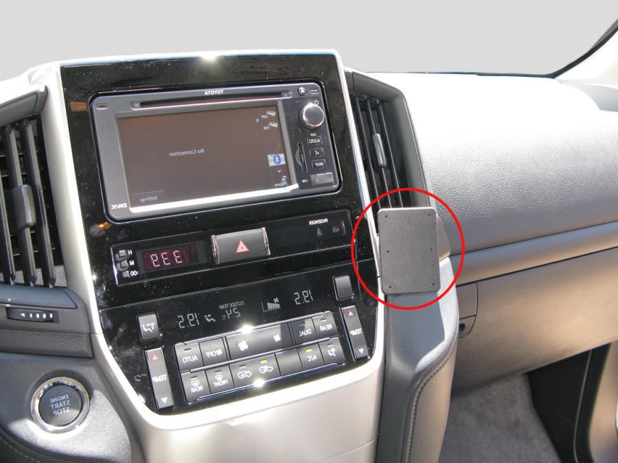 BRODIT - 855178 - ProClip 855178, Téléphone portable/Smartphone, Support passif, Voiture, Noir