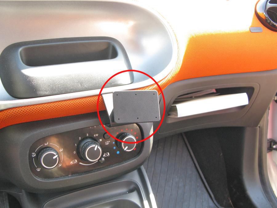 BRODIT - 855217 - ProClip 855217, Ordinateur portable, Support passif, Voiture, Noir