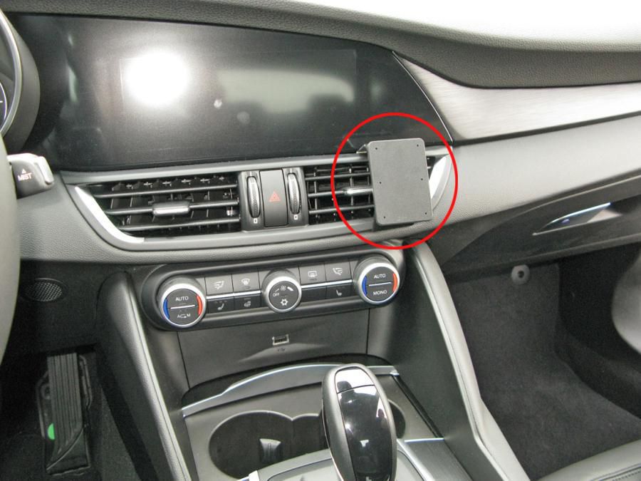 BRODIT - 855253 - ProClip 855253, Ordinateur portable, Support passif, Voiture, Noir