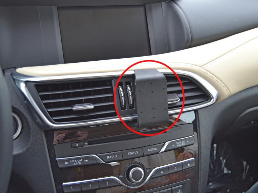 BRODIT - 855263 - ProClip 855263, Téléphone portable/Smartphone, Support passif, Voiture, Noir