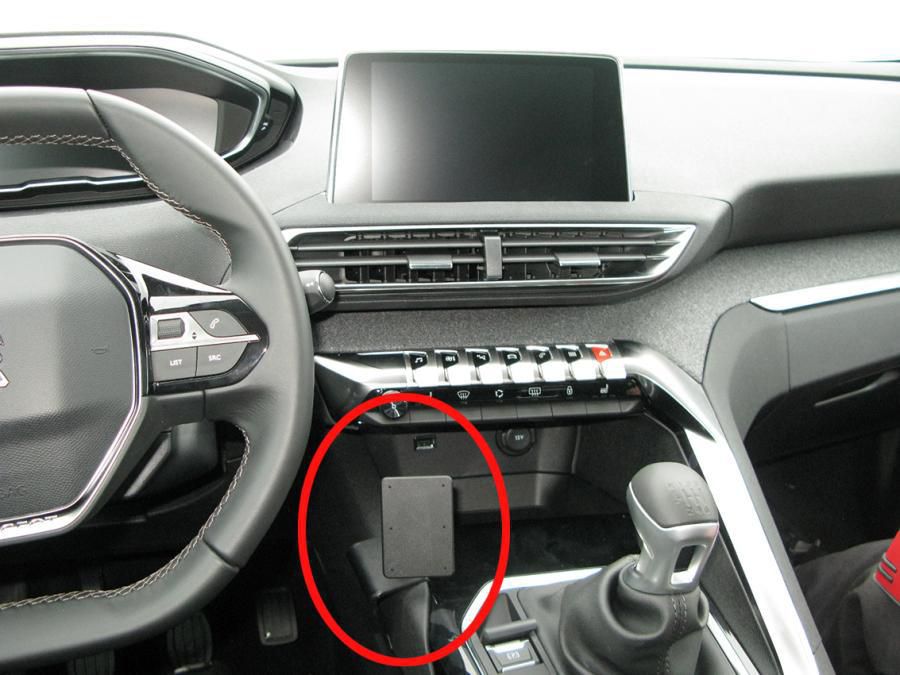 BRODIT - 855275 - ProClip 855275, Téléphone portable/Smartphone, Support passif, Voiture, Noir