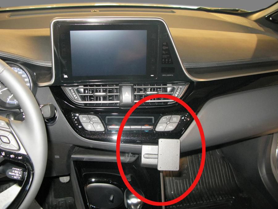 BRODIT - 855288 - ProClip ProClip, Téléphone, Support passif, Voiture, Noir