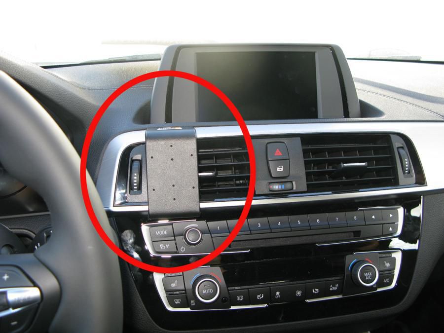 BRODIT - 855355 - ProClip 855355, Ordinateur portable, Téléphone portable/Smartphone, Navigateur, Support passif, Voiture, Noir
