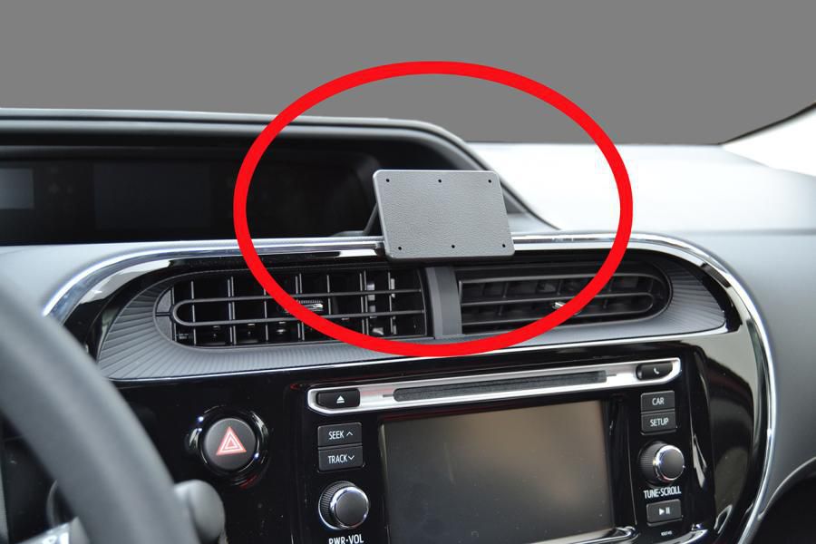 BRODIT - 855365 - ProClip 855365, Téléphone portable/Smartphone, Support passif, Voiture, Noir