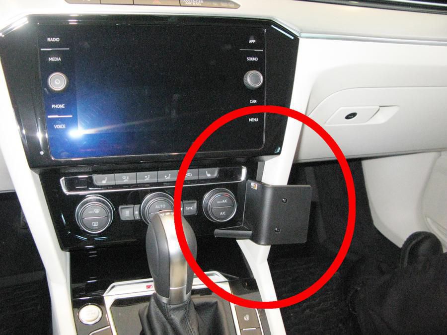 BRODIT - 855401 - ProClip 855401, Téléphone portable/Smartphone, Support passif, Voiture, Noir