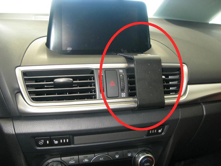 BRODIT - 855416 - ProClip 855416, Téléphone portable/Smartphone, Support passif, Voiture, Noir