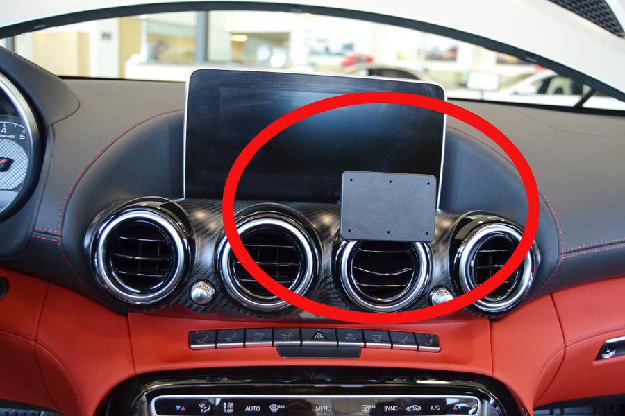 BRODIT - 855427 - ProClip 855427, Téléphone portable/Smartphone, Support passif, Voiture, Noir