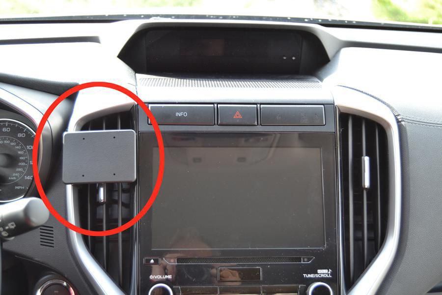 BRODIT - 855429 - ProClip 855429, Téléphone portable/Smartphone, Support passif, Voiture, Noir