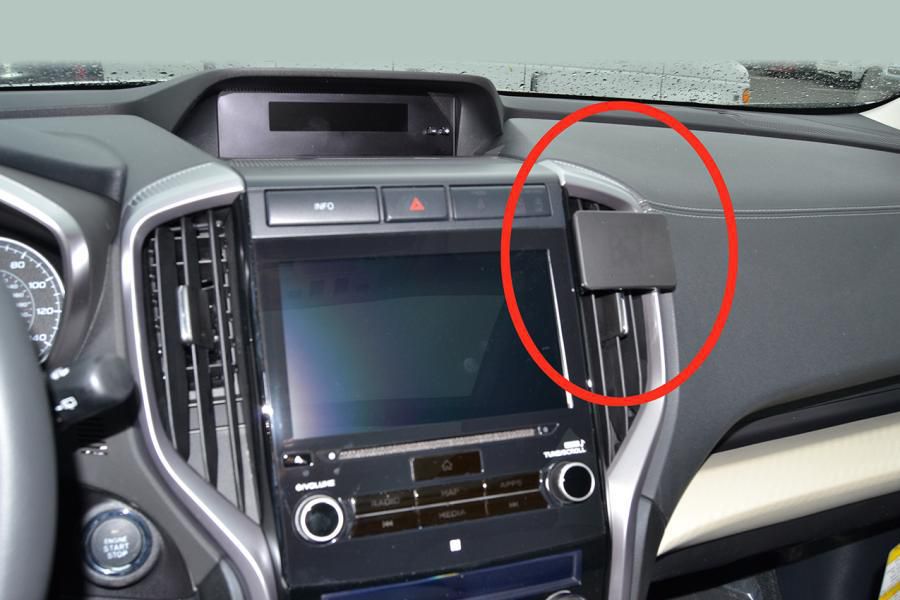 BRODIT - 855430 - ProClip 855430, Téléphone portable/Smartphone, Support passif, Voiture, Noir