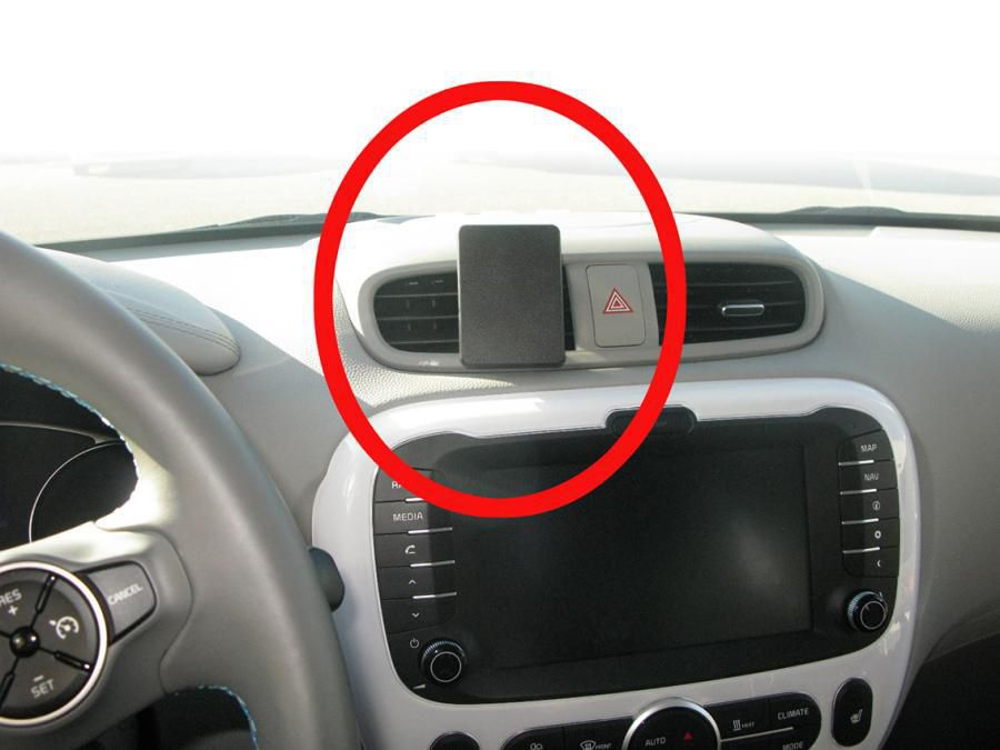 BRODIT - 855443 - ProClip 855443, Téléphone portable/Smartphone, Support passif, Voiture, Noir