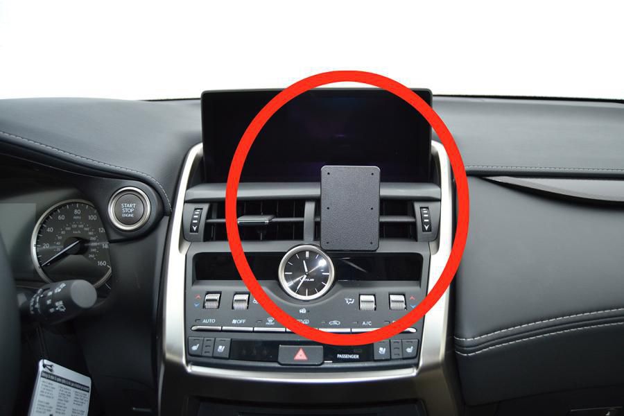 BRODIT - 855467 - ProClip 855467, Téléphone portable/Smartphone, Support passif, Voiture, Noir
