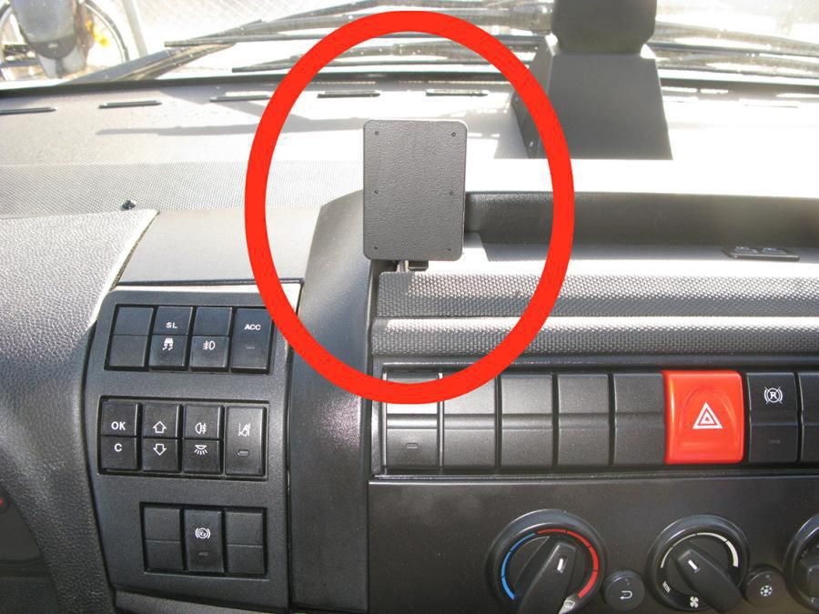 BRODIT - 855477 - ProClip 855477, Téléphone portable/Smartphone, Support passif, Voiture, Noir