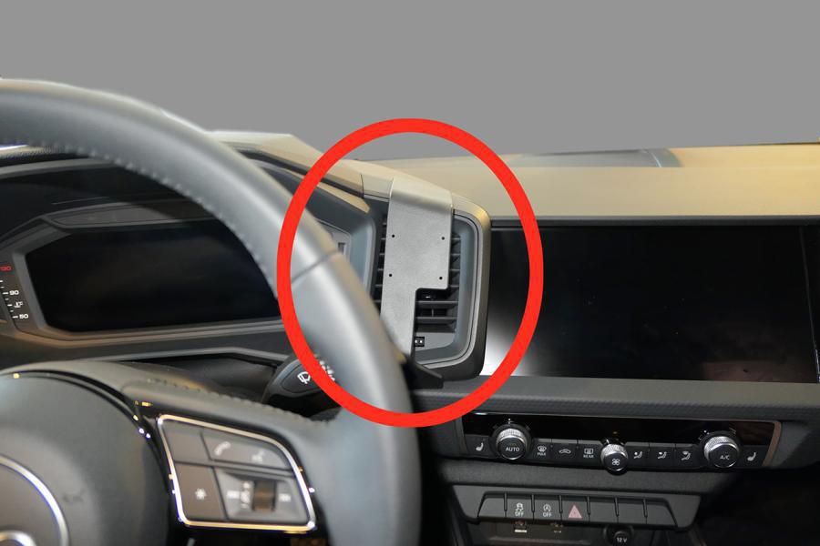BRODIT - 855482 - ProClip 855482, Téléphone portable/Smartphone, Support passif, Voiture, Noir