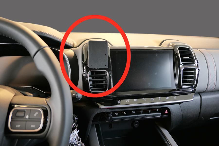 BRODIT - 855500 - ProClip 855500, Téléphone portable/Smartphone, Support passif, Voiture, Noir