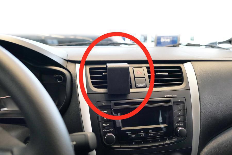 BRODIT - 855502 - ProClip ProClip, Téléphone portable/Smartphone, Support passif, Voiture, Noir