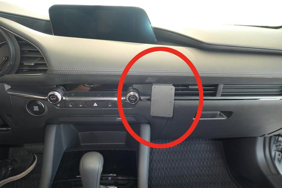 BRODIT - 855530 - ProClip 855530, Téléphone portable/Smartphone, Support passif, Voiture, Noir