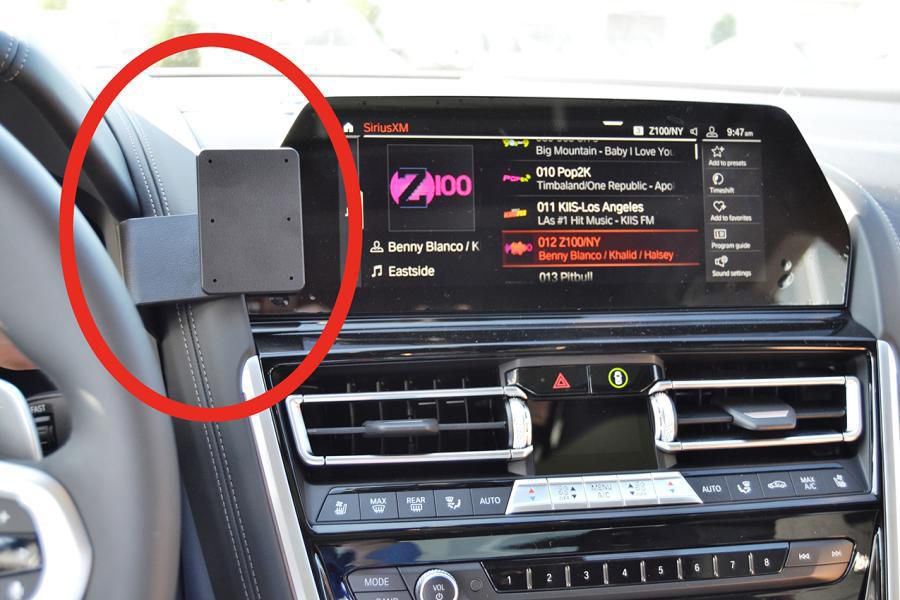 BRODIT - 855538 - ProClip 855538, Téléphone portable/Smartphone, Support passif, Voiture, Noir