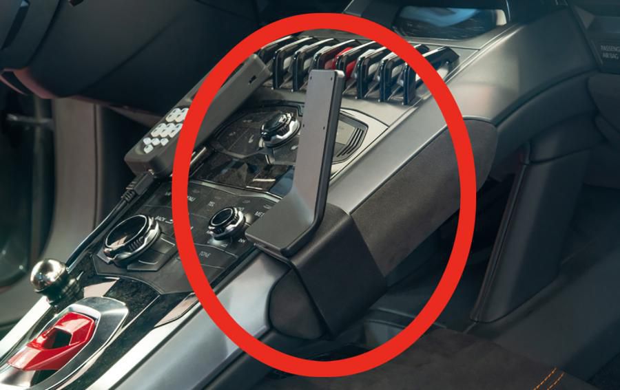 BRODIT - 855555 - ProClip 855555, Téléphone portable/Smartphone, Support passif, Voiture, Noir